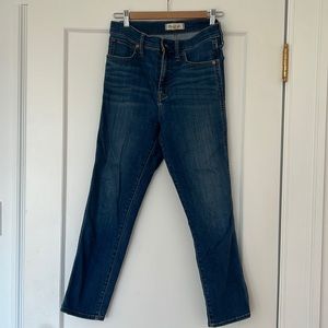 Madewell stovepipe jeans